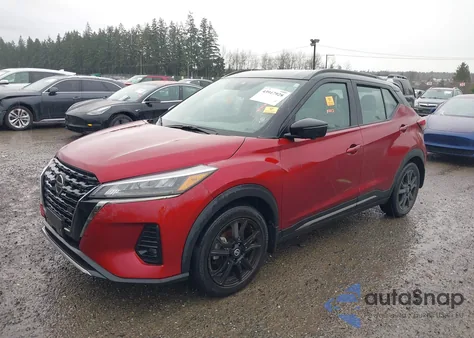 2021 Nissan Kicks Sr Xtronic Cvt from USA, damaged, VIN 3N1CP5DV7ML505475